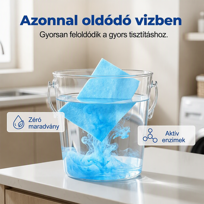 🧹Vízben oldódó padlótisztító kendők💥