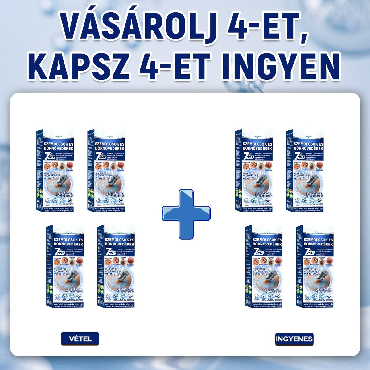 Hivatalos Márkabolt | Hiskin® 7 napos Szemölcseltávolító Roll-on Ápoló Folyadék (Fájdalommentes rollerball technológia, hegek nélkül)